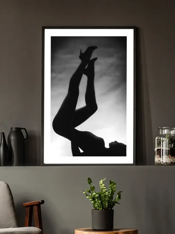 Acrobatic Silhouetto - Poster - Ramexempel