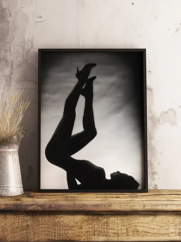 Acrobatic Silhouetto - Poster - Ramexempel