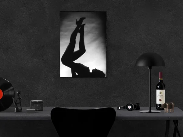 Acrobatic Silhouetto - Poster - Ramexempel