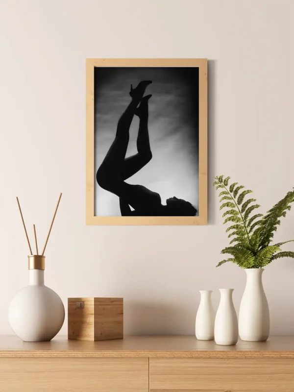 Acrobatic Silhouetto - Poster - Ramexempel