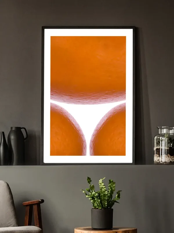 Brazilian Orange - Poster ur serien Forbidden Fruit - Ramexempel