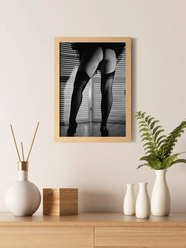 Behind of beauty -Poster - Fine Art Nude - Ramexempel