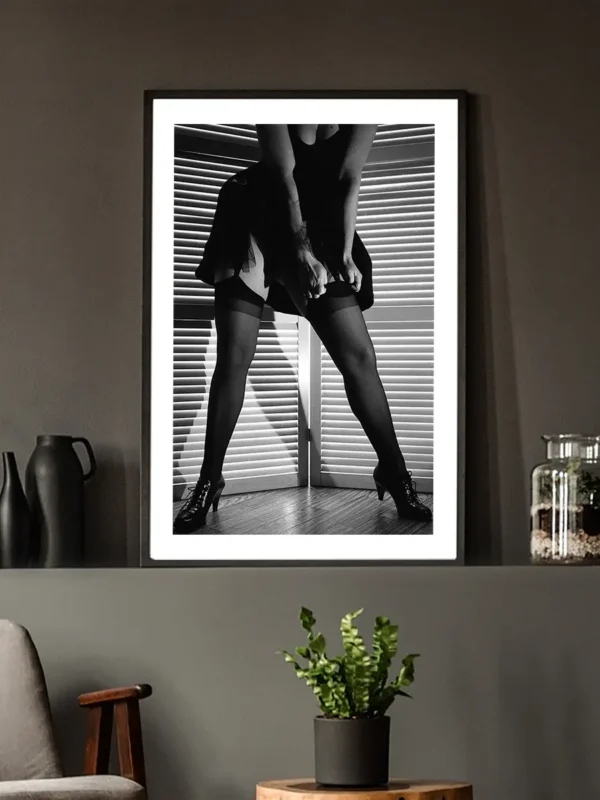 Getting Ready - Poster - Fine Art Nude - Ramexempel