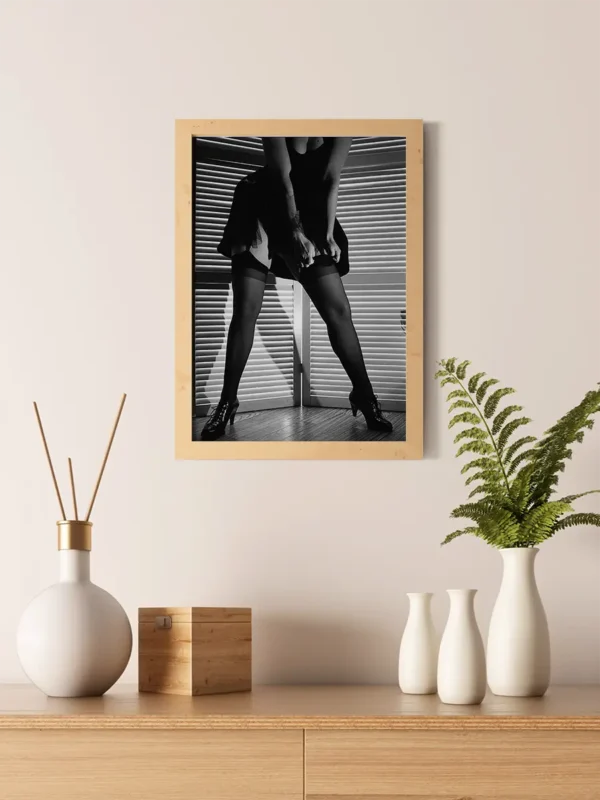 Getting Ready - Poster - Fine Art Nude - Ramexempel