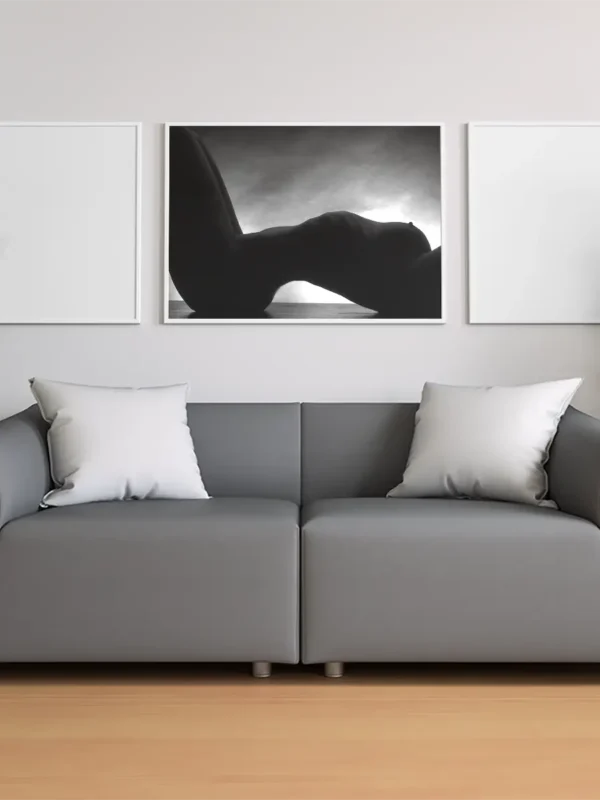 Silhouetto - Poster - Fine Art Nude - Ramexempel