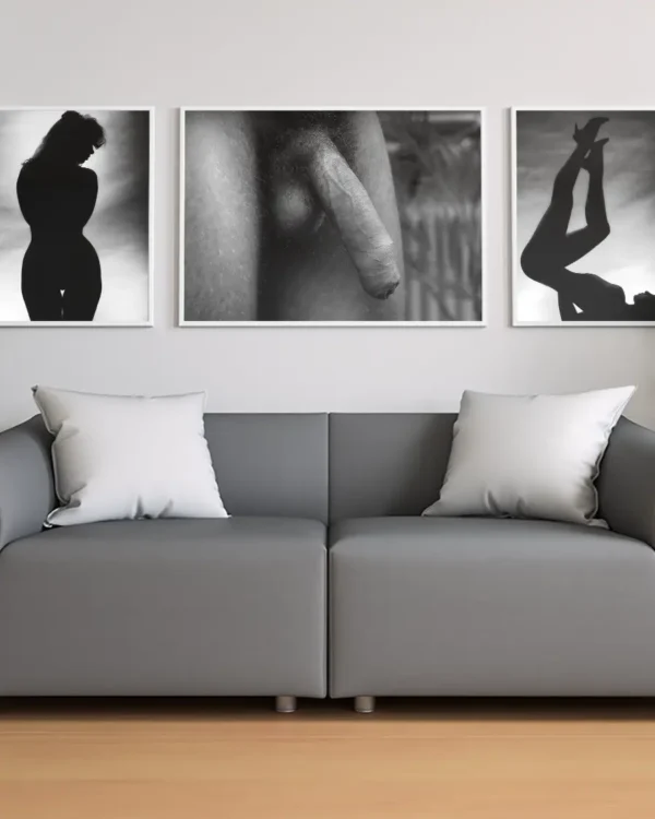 Cock Closeup - Poster - Fine Art Nude - Ramexempel
