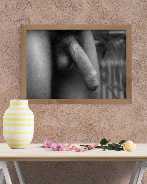 Cock Closeup - Poster - Fine Art Nude - Ramexempel