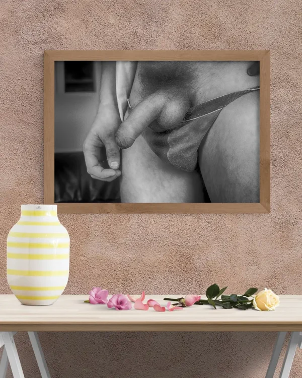 I Frihet - Poster - Fine Art Nude - Ramexempel