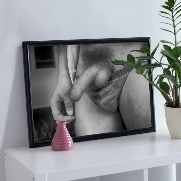 I Frihet - Poster - Fine Art Nude - Ramexempel