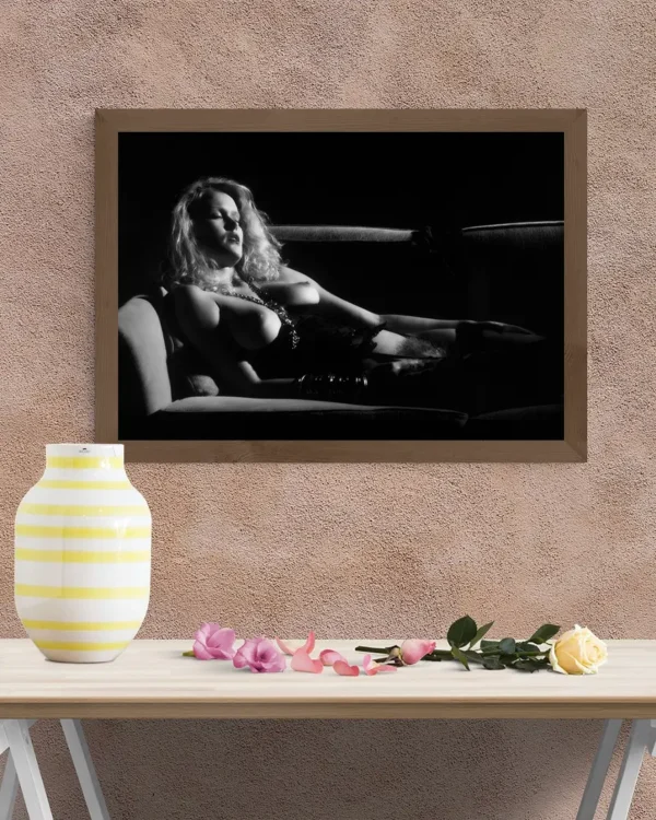 Relaxing - Poster - Fine Art Nude - Ramexempel