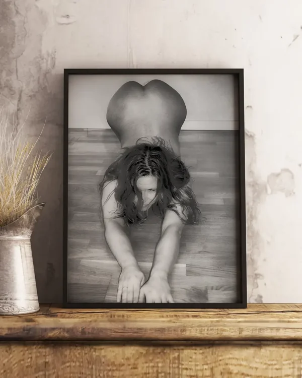 Crawling - Poster - Fine Art Nude - Ramexempel