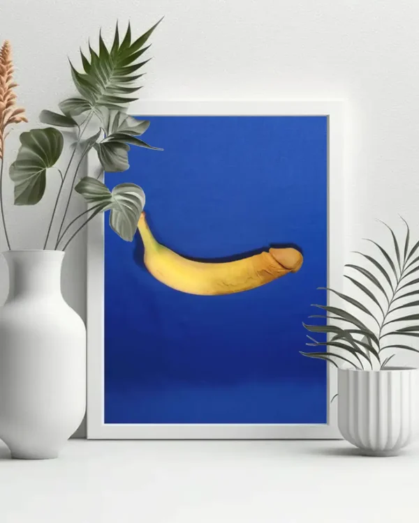 Banana Surprise - Poster - Surrealism - Ramexempel