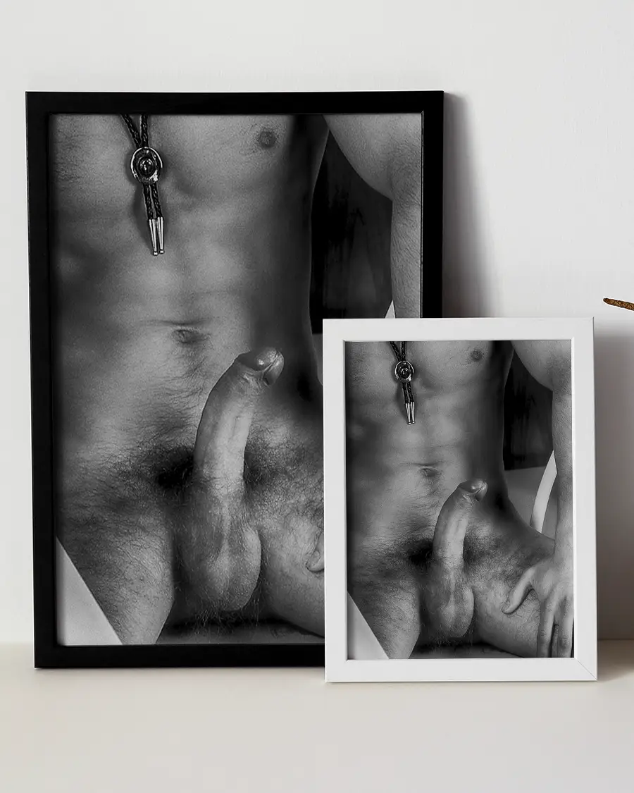 Bent Out Of Shape - Poster - Fine Art Nude - Ramexempel
