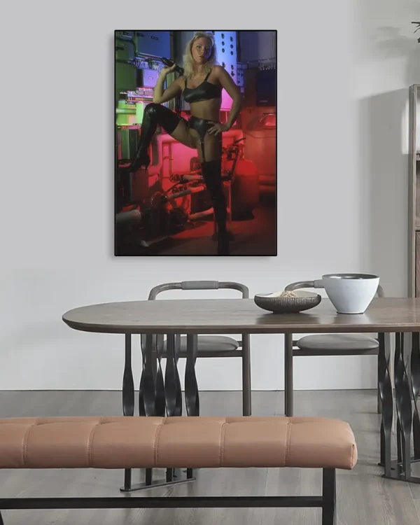 Gummilekar I Pannrummet - Poster - Fine Art Nude - Ramexempel
