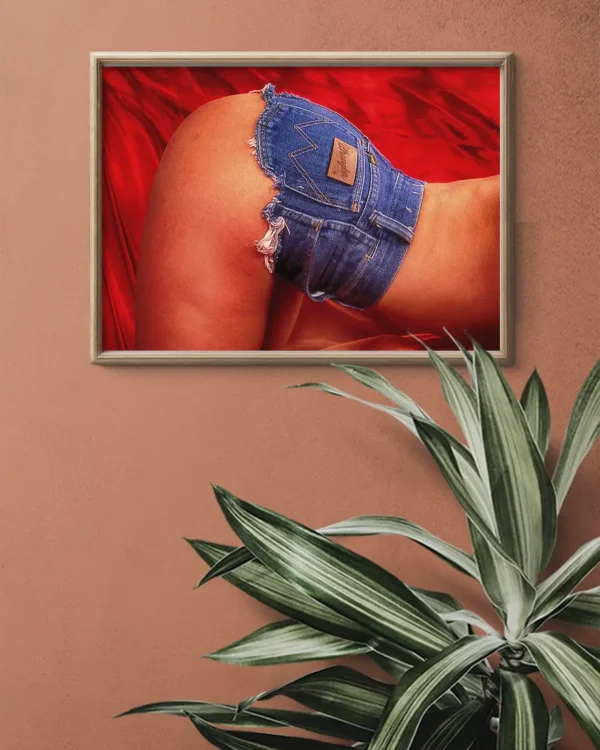 Hot Pants - Poster - Fine Art Nude - Ramexempel