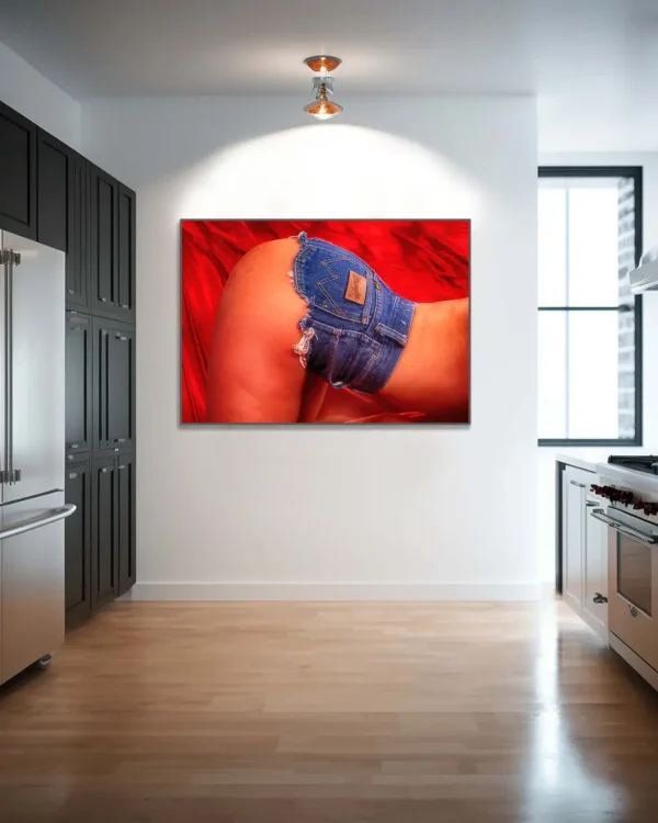 Hot Pants - Poster - Fine Art Nude - Ramexempel