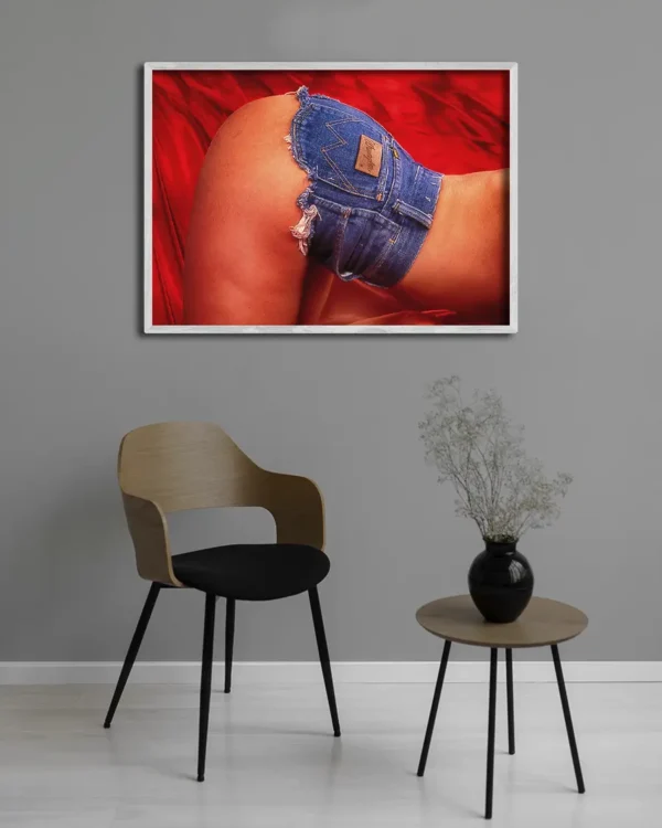 Hot Pants - Poster - Fine Art Nude - Ramexempel