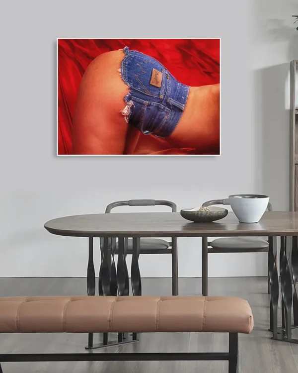 Hot Pants - Poster - Fine Art Nude - Ramexempel