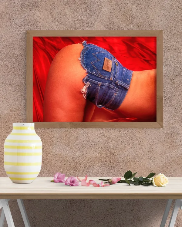 Hot Pants - Poster - Fine Art Nude - Ramexempel