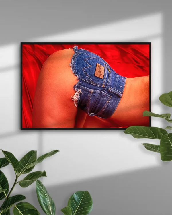 Hot Pants - Poster - Fine Art Nude - Ramexempel