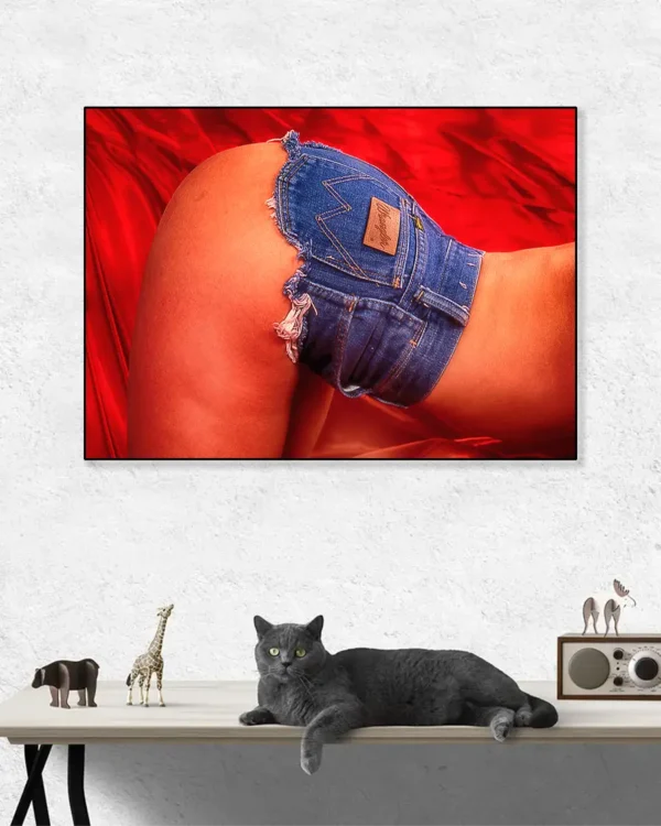 Hot Pants - Poster - Fine Art Nude - Ramexempel