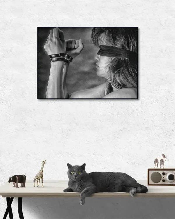 Bondage - Poster - Fine Art Nude - Ramexempel